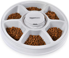 Automatic Pet Feeder with 6 Portions by Amazon Basics product image