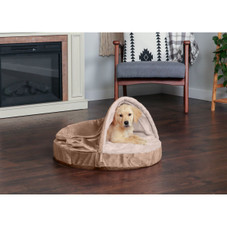 FurHaven® Snuggery Burrow Dog Bed product image