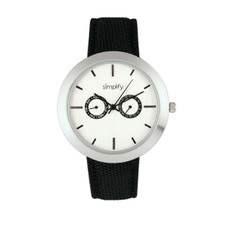 Simplify The 6100 Canvas-Overlaid Strap Watch product image