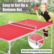 Indoor Portable Ping-Pong Table with Accessories product image