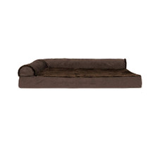 Plush & Velvet Deluxe Chaise Lounge Orthopedic Pet Bed product image