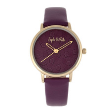 Sophie & Freda™ Breckenridge Watch with Leather or Stainless Steel Strap product image