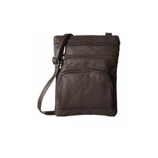 Super Soft Leather Crossbody Bag with Strap (3 Sizes) product image