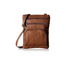 Super Soft Leather Crossbody Bag with Strap (3 Sizes) product image