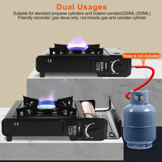 iMounTEK® 3300W Portable Camping Dual Fuel Stove product image