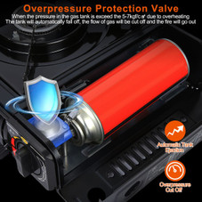 3300W Portable Camping Dual Fuel Stove product image