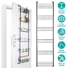 NewHome™ 6-Tier Over-the-Door Pantry Organizer Rack product image