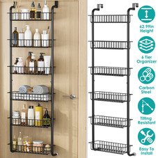 NewHome™ 6-Tier Over-the-Door Pantry Organizer Rack product image