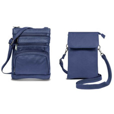 Genuine Leather Crossbody Purse & Small Crossbody Pouch product image