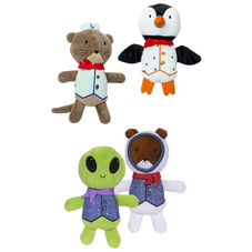 Dapper Dandies Plush Dog Toy Set (2-Pack) product image