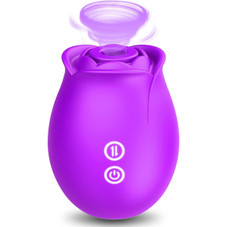 Rose Sucking Toy Vibrator Pleasure Toy product image