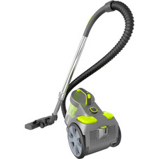 BLACK+DECKER Bagless Canister Multi-Cyclonic Vacuum - Gray/Green product image