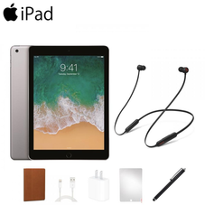 Apple® iPad, 128GB, Wi-Fi Only Bundle (5th Gen, 2017) product image