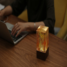 LED Resin Table Lamp product image