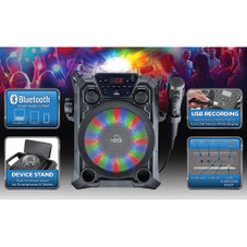 iHome® Bluetooth Karaoke with Party Lights product image