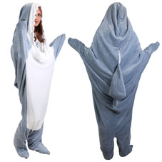 Kids' Shark Wearable Hooded Blanket by NewHome™ product image