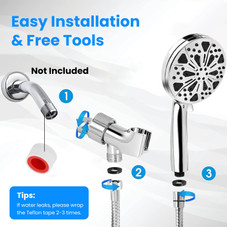 NewHome™ High-Pressure Shower Head product image