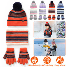 N'Polar™ Kids' Knitted Hat, Scarf, and Gloves product image