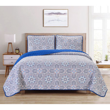 Dan River Reversible Printed Quilt Set (3-Piece) product image