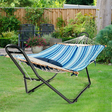 Indoor & Outdoor Hammock Steel Frame with Hanging Hooks product image