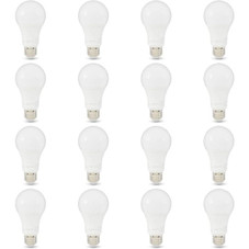 A19 LED Warm White 3000K Light Bulb by Amazon Basics® (12- or 16-Pack) product image