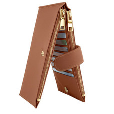 RFID Blocking Multi Card Case Wallet with Zipper Pocket product image