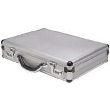 RoadPro® 17.5-inch Silver Aluminum Briefcase product image