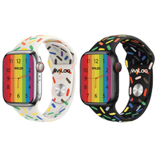 Waloo™ Sprinkle Pride Edition Sport Band for Apple Watch (Series 1-9) product image