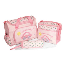 BabyLuv™ 4-Piece Baby Nappy Bag Set product image