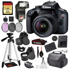 Canon EOS Rebel 4000D DSLR Camera with 18-55mm Lens Kit (Pro Bundle) product image