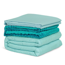 Heavy Weighted Blanket Set with Hot and Cold Duvet Covers product image