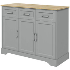 HOMCOM® Modern Kitchen Sideboard Buffet Cabinet with Storage product image