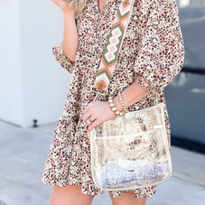 Clear Courier Bag | Choose Your Strap product image
