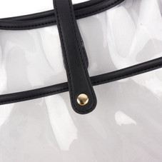 Clear Courier Bag | Choose Your Strap product image