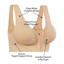 Miracle Bamboo Comfort Bra Deluxe (2-Pack) product image