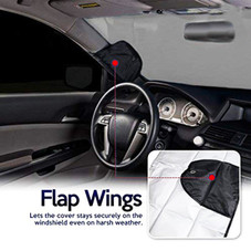 Reversible Car Windshield Protector for Winter Snow & Summer Heat product image