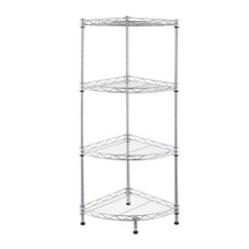 4-Tier Metal Wire Adjustable Storage Rack product image