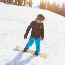 Beginners' Snowboard with Adjustable Foot Straps product image