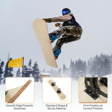 Beginners' Snowboard with Adjustable Foot Straps product image