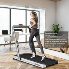 SuperFit 4.75HP 2 In 1 Folding Treadmill  product image