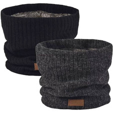 NovForth® Thick Fleece-Lined Winter-Warm Neck Gaiter (1- or 2-Pack) product image