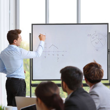 48 x 36-Inch Mobile Magnetic Double-Sided Reversible Whiteboard product image