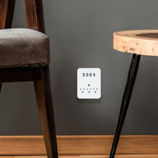 3-Port AC and 4 USB Charger with Surge Protection product image