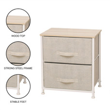 Foldable Storage Chest with Drawers product image