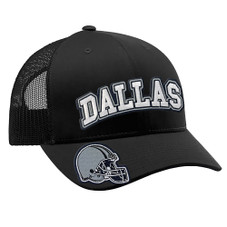 Embroidered Football Trucker Cap product image