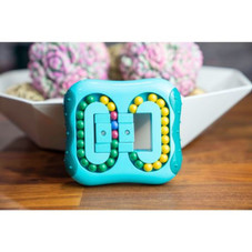 Rotating Fidget Cube with Beads  product image