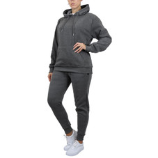 Women's Fleece-Lined Pullover Hoodie & Jogger Set (1- or 2-Pack) product image