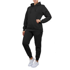 Women's Fleece-Lined Pullover Hoodie & Jogger Set (1- or 2-Pack) product image