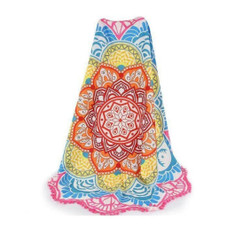Lotus Flower Mandala Throw Blanket product image