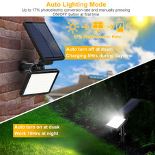 Solarek® 48-LED Solar Spotlight product image